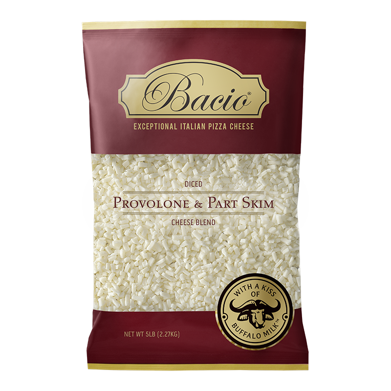 Bacio Diced Provolone & Part Skim Blend Cheese