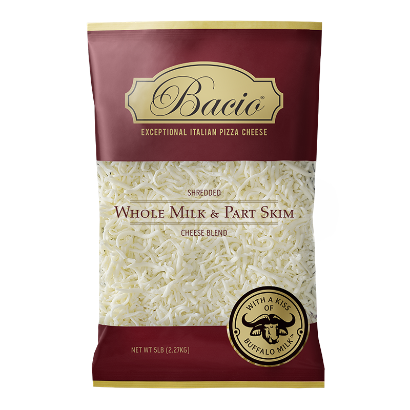 Bacio Shredded Whole Milk & Part Skim Blend Cheese