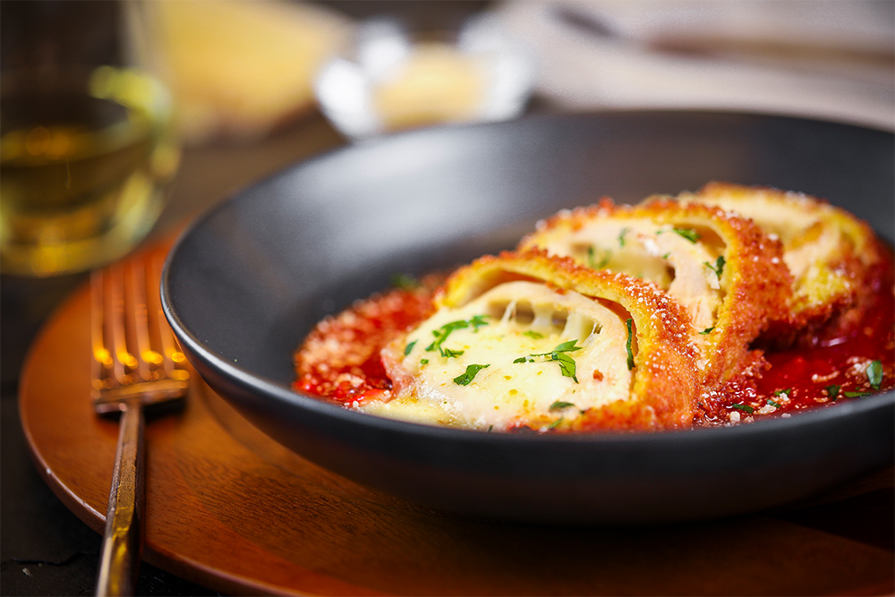 Stuffed Chicken Parmesan