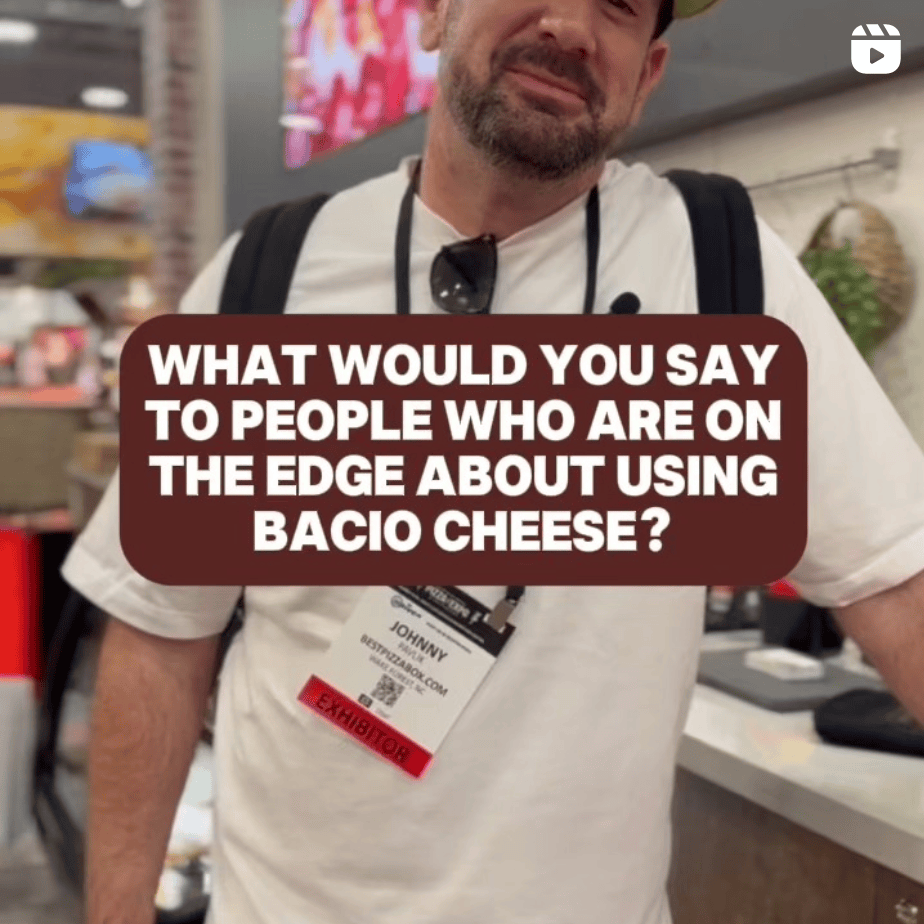 Hear what other pizzeria owners have to say about Bacio Cheese