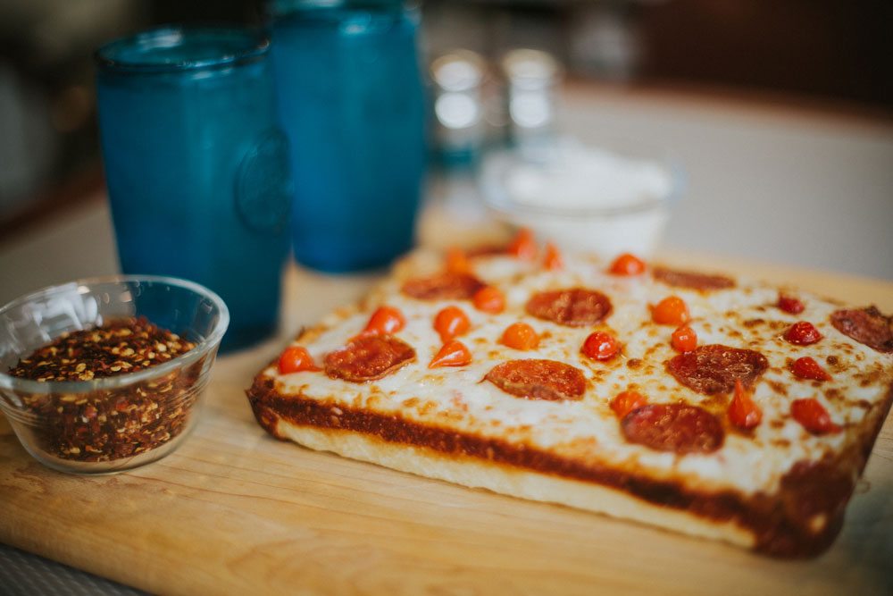 Detroit Style Pan Pizza