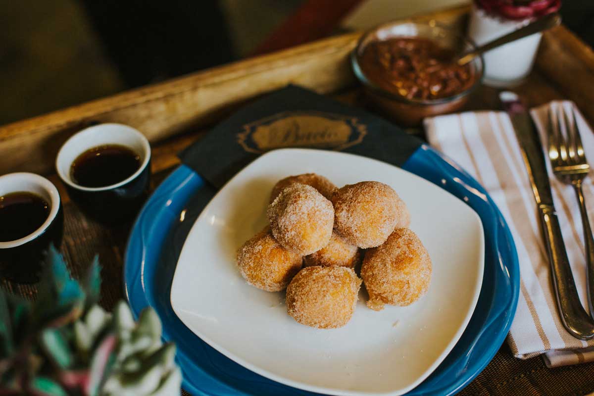 Stuffed Donut Bites